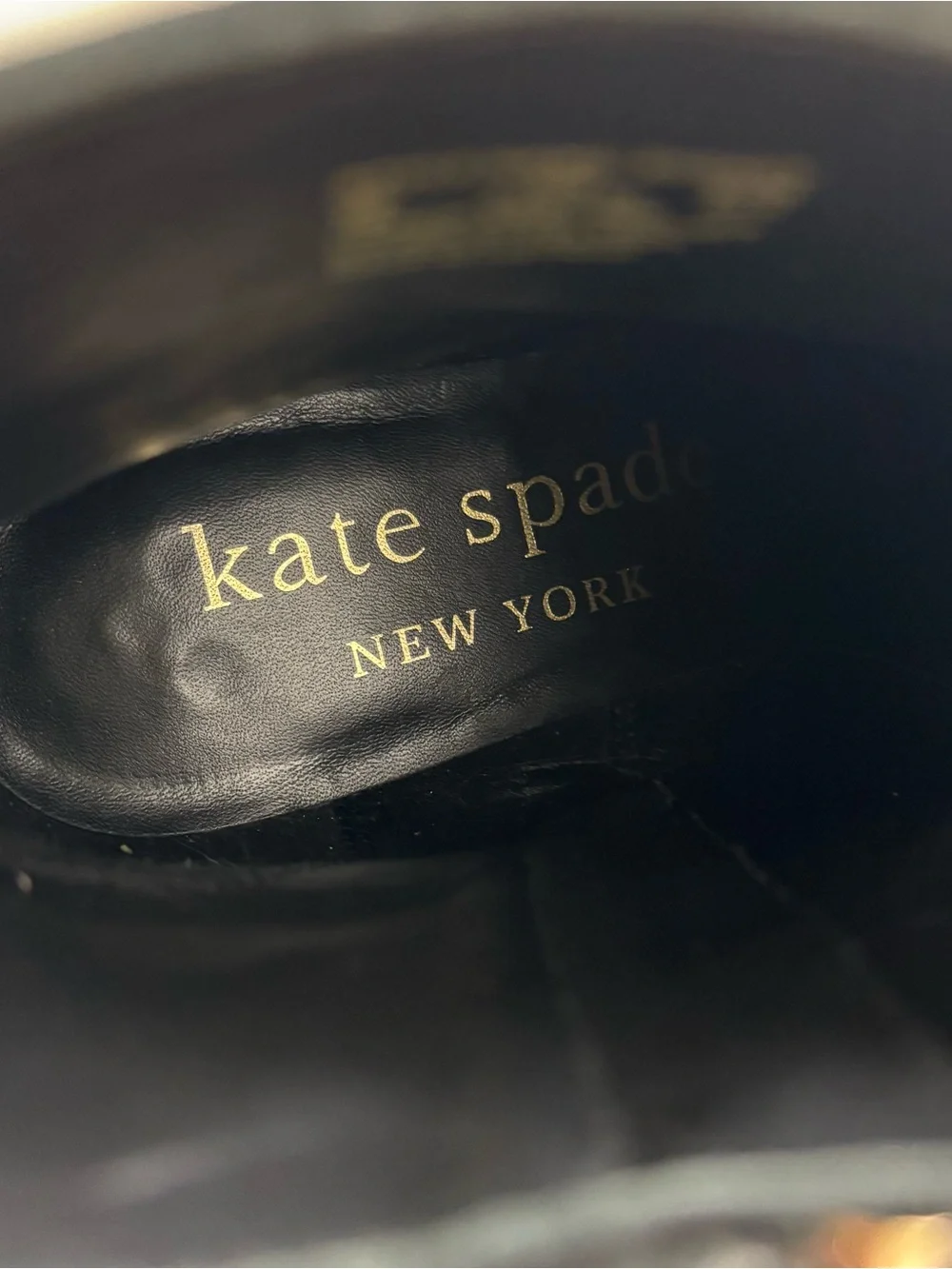 kate spade Sydney Black Suede Ankle Boots with Sphere Heel Sz 8